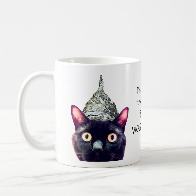 Aliens! Cat Mug (Left)