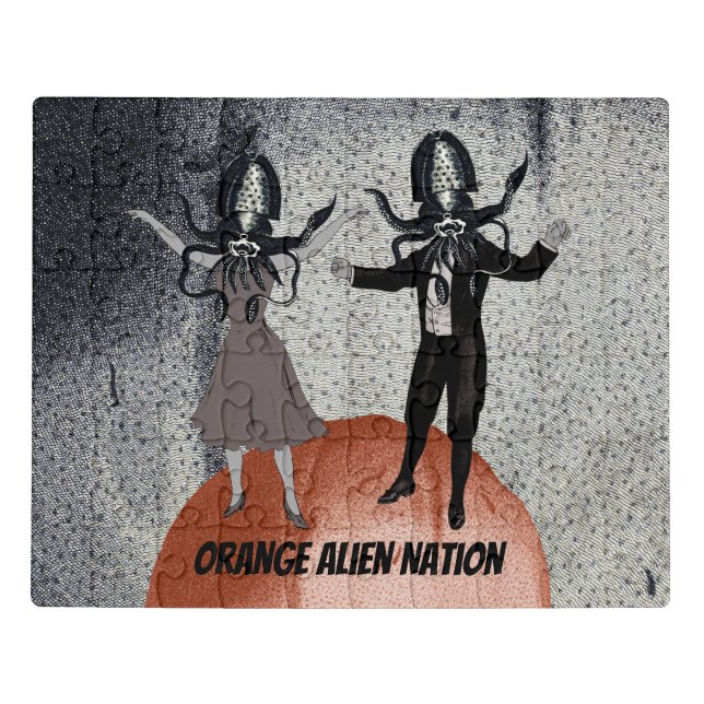 Aliens dance celebration jigsaw puzzle (Puzzle Horizontal)