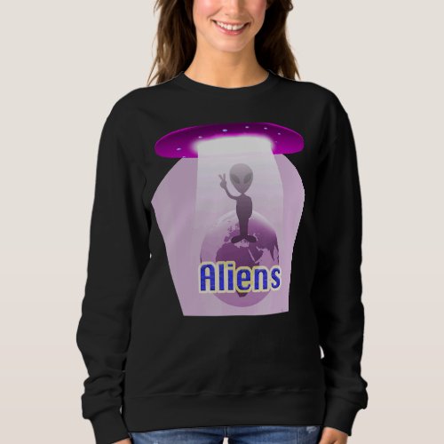 Aliens Day Celebration Sweatshirt