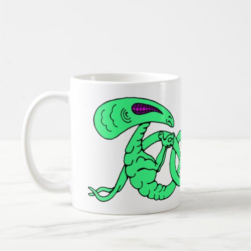 Aliens Entwined (Aliens and Celtic Knot)