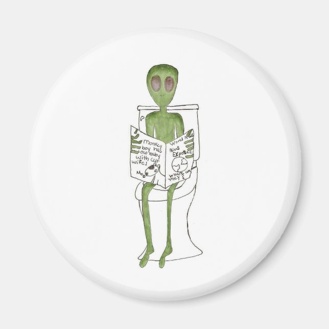 Aliens Exposed Magnet (Front)