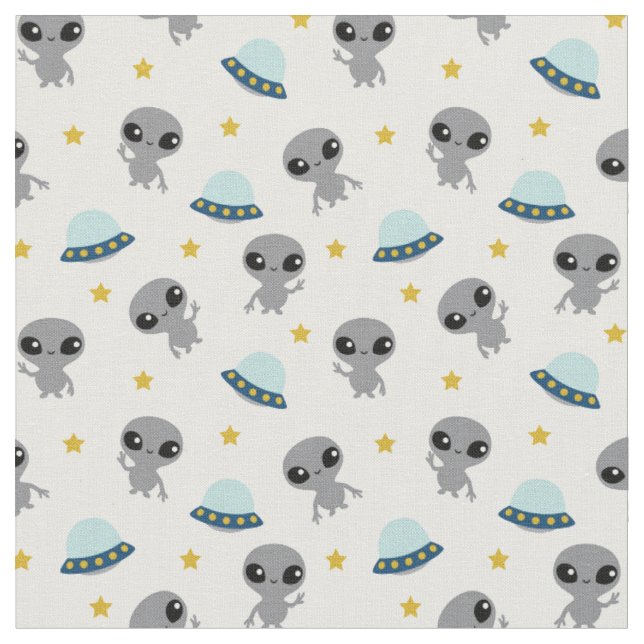 Aliens Fabric (Close Up)