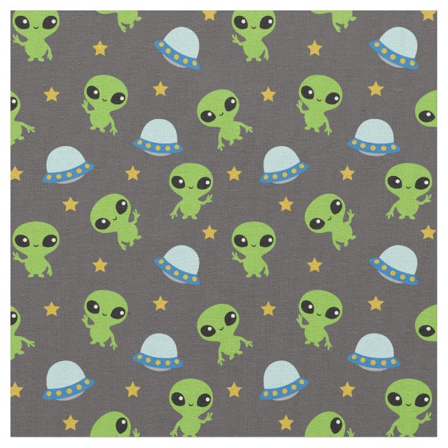 Aliens  fabric (Close Up)