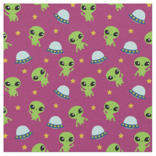 Aliens Fabric