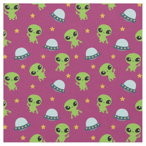 Aliens Fabric