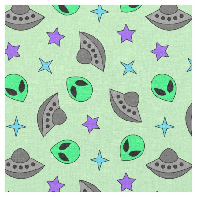 Aliens Fabric (Close Up)
