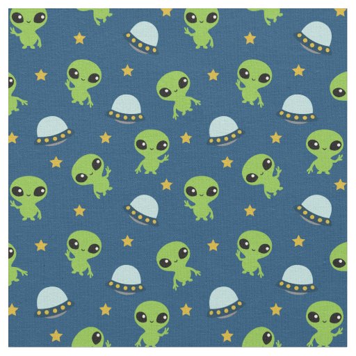 Aliens Fabric