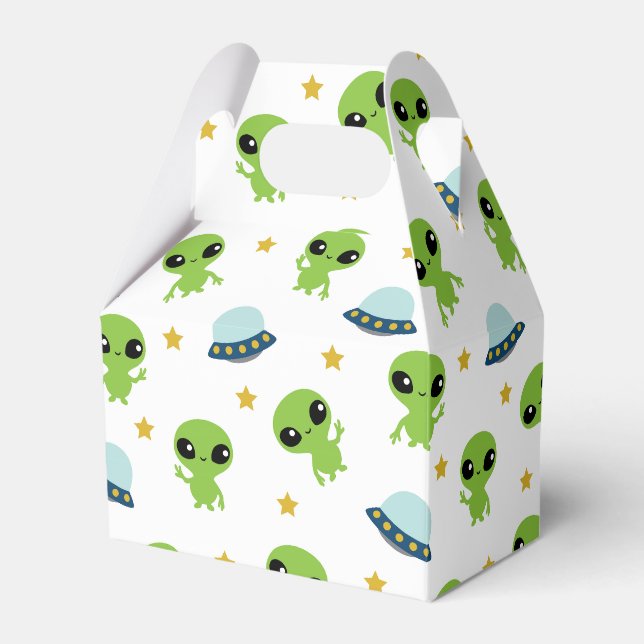 Aliens Favor Boxes (Front Side)