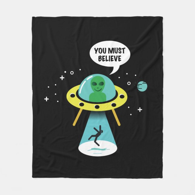 Aliens Fleece Blanket (Front)