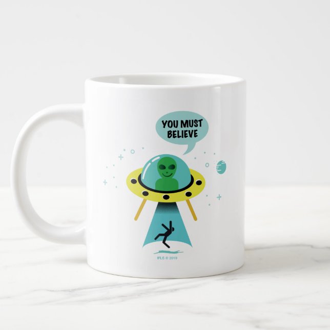 Aliens Giant Coffee Mug (Left)