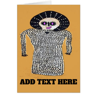 Aliens Holiday, edit text Cards