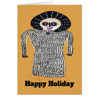 Aliens Holiday, edit text Cards