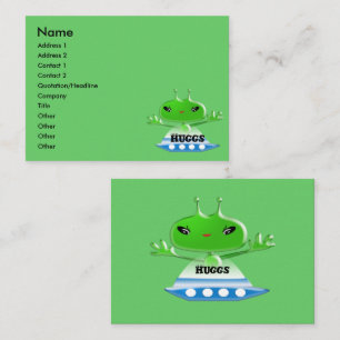 Aliens Huggs Business Card