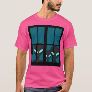 Aliens In The Window T-Shirt