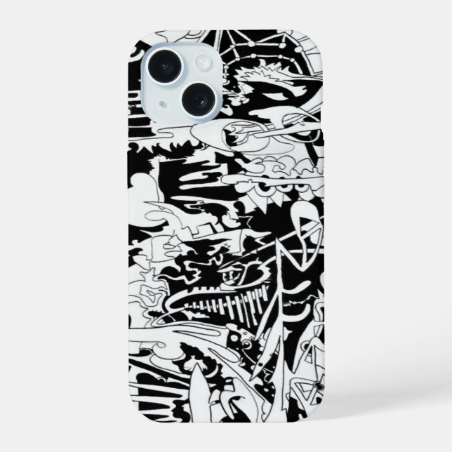 aliens iphone case (Back)