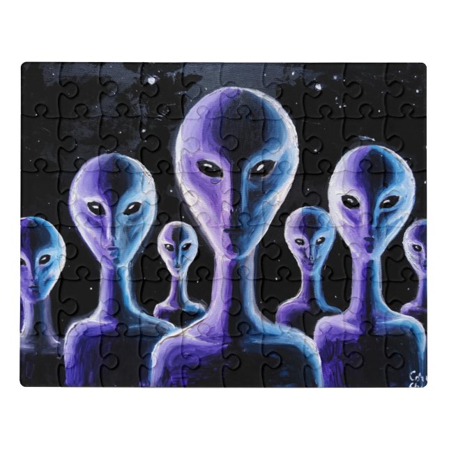 Aliens Jigsaw Puzzle (Puzzle Horizontal)