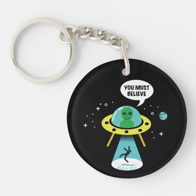 Aliens Keychain (Front)