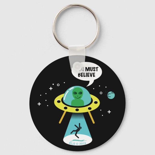Aliens Keychain (Front)