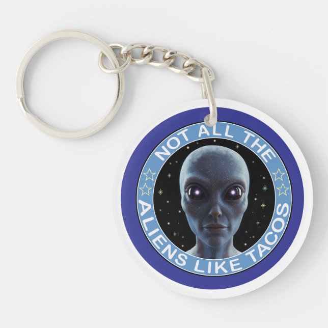 Aliens Keychain (Front)