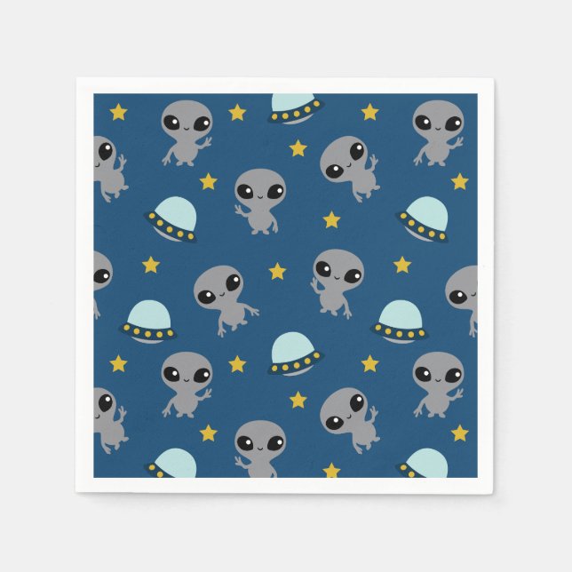 Aliens Napkins (Front)