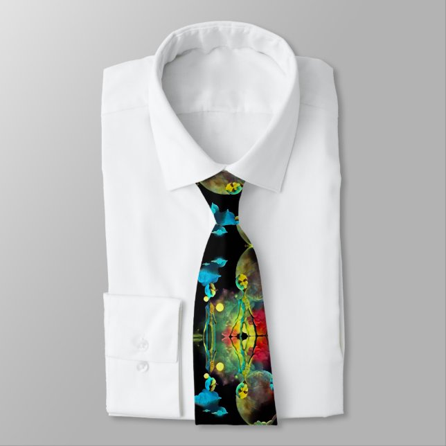 Aliens Neck Tie (Tied)