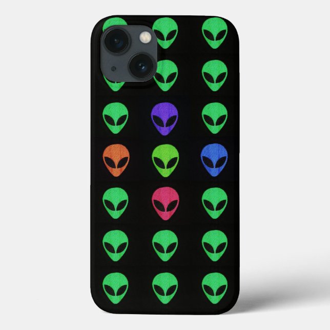 Aliens Of A Different Color iPad Case (Back)
