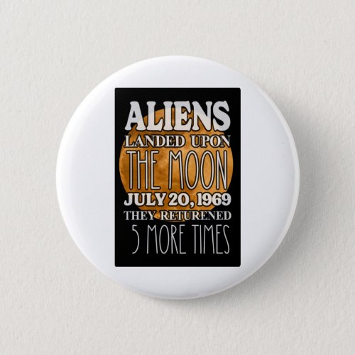 Aliens on Moon 072069 Button