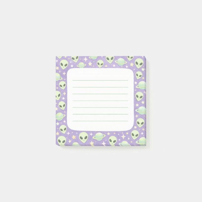 Aliens Post-it Notes (Front)