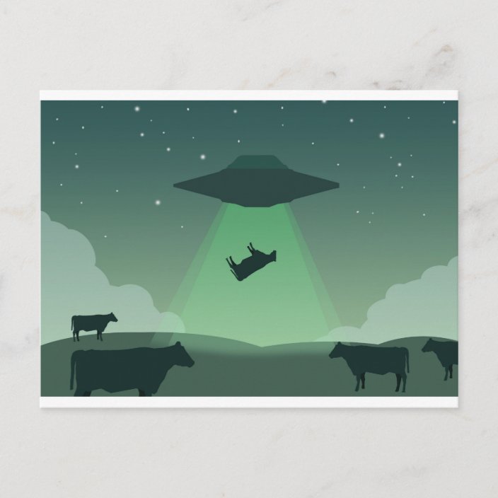 Aliens Postcard