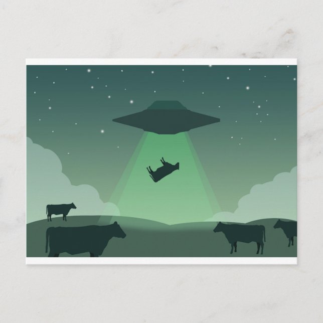 Aliens Postcard (Front)