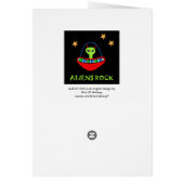 aLiEnS rOcK! Cards (Back)