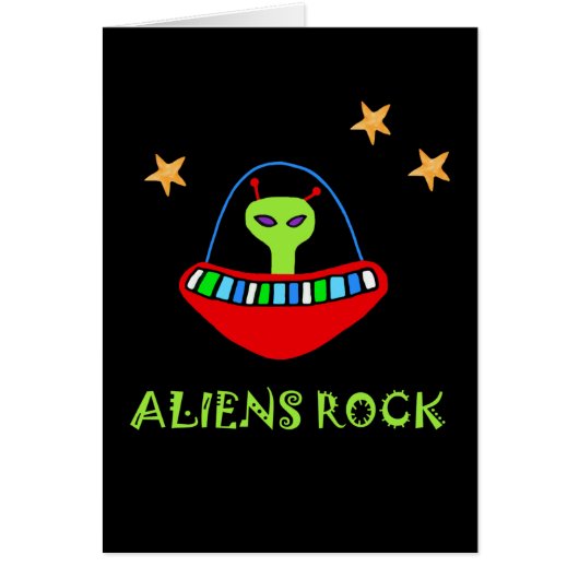 aLiEnS rOcK! Cards (Front)