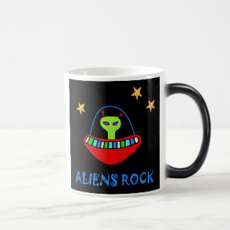 aLiEnS rOcK! Color Morph Mug