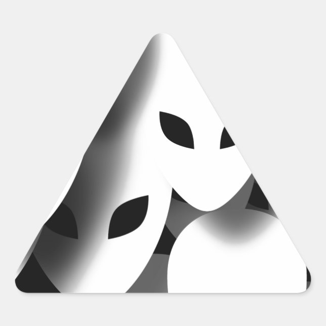 Aliens Triangle Sticker (Front)