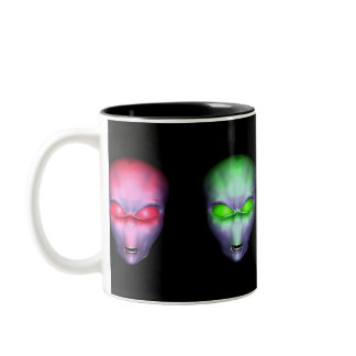 Aliens Two-Tone Coffee Mug