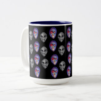 Aliens  Two-Tone coffee mug