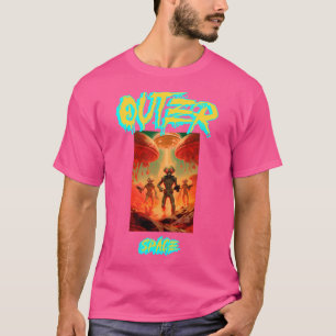 Aliens Ufo Invading From Outer Space T-Shirt