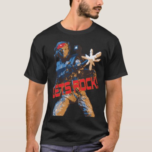 Aliens Vasquez LETS ROCK Essential T_Shirt