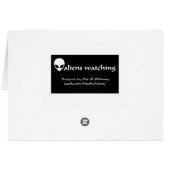aLiEnS wAtChInG! Cards (Back Horizontal)