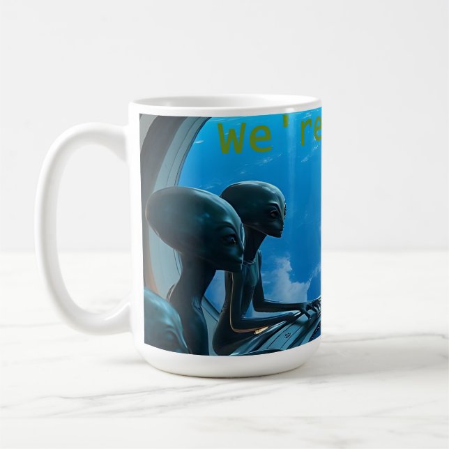 Aliens: We're Coming Coffee Mug (Left)