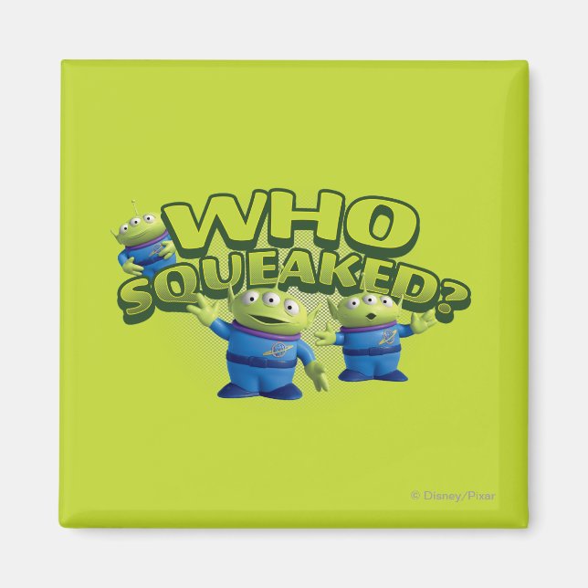 Aliens: Who Squeaked Magnet (Front)