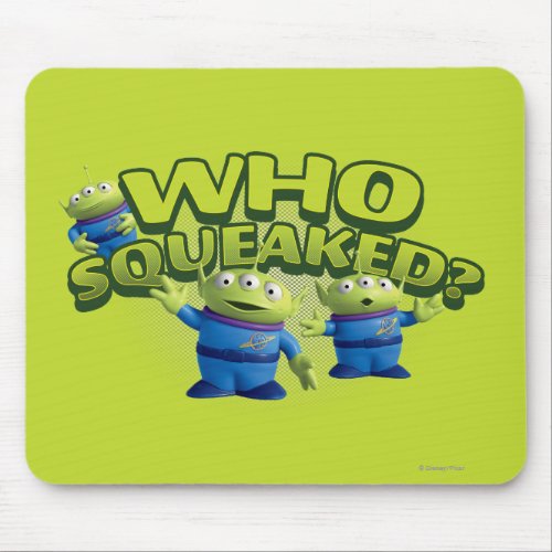 Aliens Who Squeaked Mouse Pad