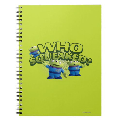 Aliens Who Squeaked Notebook