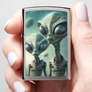 Aliens! Zippo Lighter