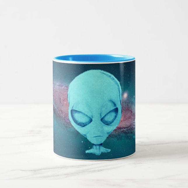 Alienwear Teal Alien Mug (Center)