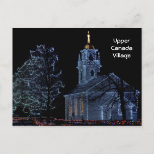 Alight at Night - Upper Canada Village Postcard