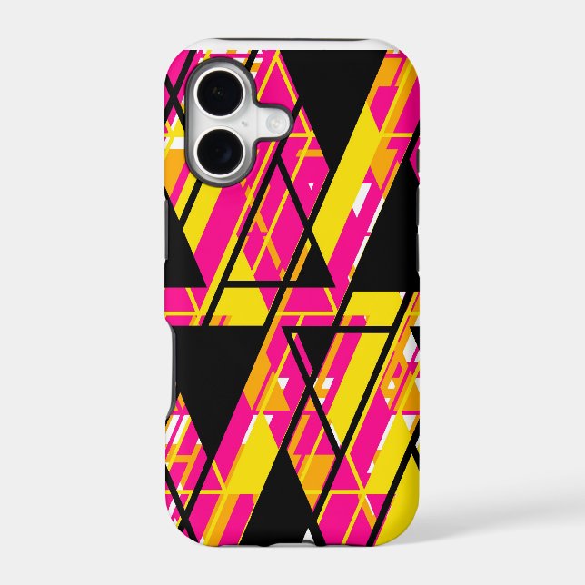 Align Graphic Design Bright Iphone Case (Back)
