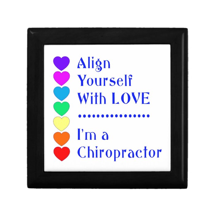 Align Yourself With Love   I'm a Chiropractor Gift Boxes