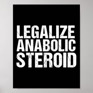 Alignate Anabolic Steroids - Gym Bodybuilding Poster