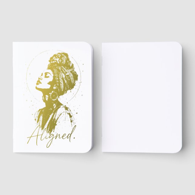 Aligned Special Edition Boho Custom Pocket Journal (Front)
